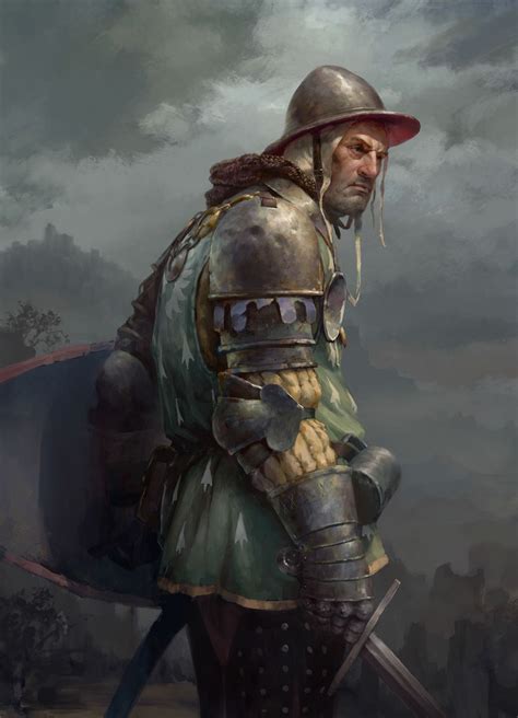 Mercenary On Behance Warhammer Fantasy Roleplay Medieval Fantasy