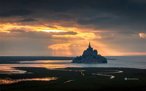 Mont-Saint-Michel, Normandy, France - Bing Wallpapers - Sonu Rai
