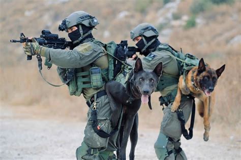 Israeli Special Forces K9 Operators And Their Unique Sidearms 960x640