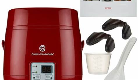 cook's essentials rice cooker manual