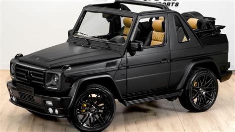 Feast Your Eyes On The Mercedes Benz G500 Convertible