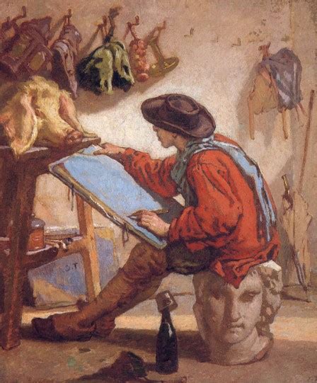 Realistische malerei der realismus ist in der bildenden kunst eine bestimmte richtung, die ein möglichst sachgetreues abbild der wirklichkeit verlangt. Thomas Couture: Der Realist (1865) - Diffamierende ...