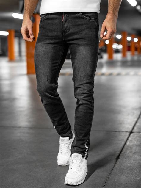 Aftermarket Nieatrakcyjne Spodnie Męskie L Moda Ubrania Męskie Spodnie Jeansowe Slim Fit Jeans