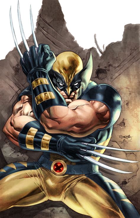 Wolverine Colored By Sjsegovia On Deviantart