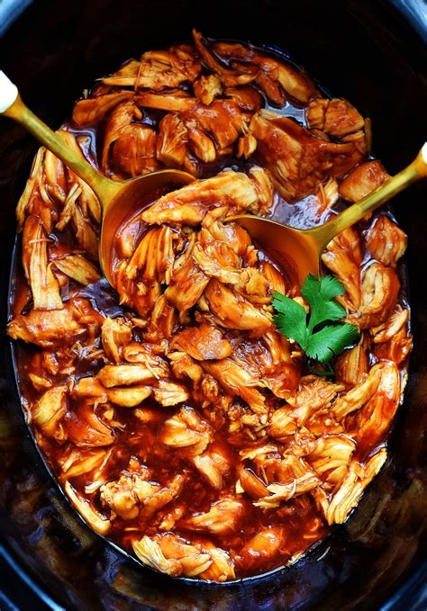 Our most trusted pork tenderloin crock pot with chicken recipes. Crock Pot BBQ Chicken - Life In The Lofthouse in 2020 | Pulled chicken crock pot recipes, Bbq ...