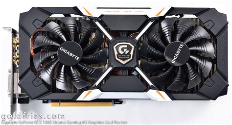 Gigabyte Geforce Gtx 1060 Xtreme Gaming 6g Graphics Card Review Goldfries