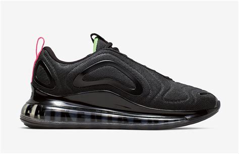 Preview Nike Air Max 720 Branding Black Neon Le Site De La Sneaker
