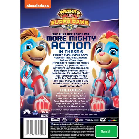 Paw Patrol Mighty Pups Super Paws Dvd In 2021 Mighty Pups Paw Porn