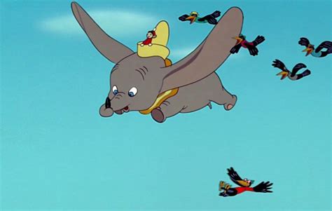 Dumbo Flying With Crows 🐘 Disney Animated Movies Disney Dumbo
