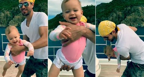 Instagram Enrique Iglesias Y Su Bebe Enternecen En Redes Con Adorable