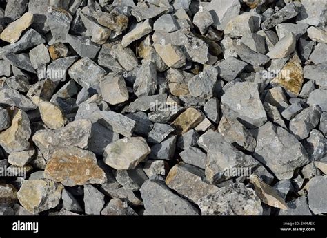 Limestone Rubble Stock Photo Alamy