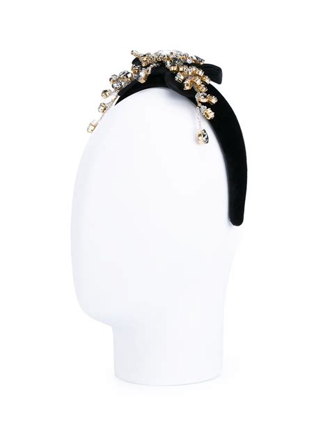 Dolce And Gabbana Jewelled Headband Farfetch