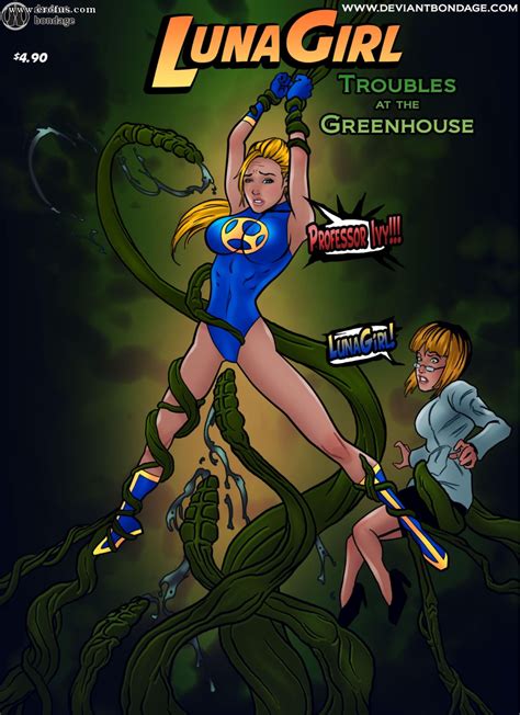 Page Dbcomix Deviant Bondage Comics Lunagirl Troubles At The Greenhouse Erofus Sex And