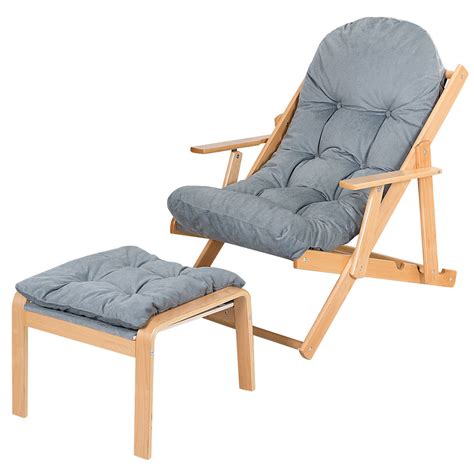Folding chairs are practical no matter how big or small your home is and that's because they're always great to have around just in case or to use in. Gymax Folding Recliner Adjustable Lounge Chair Padded ...