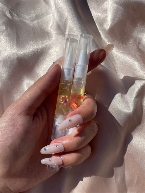 Our Scented Cuticle Oil Provides Hydration Promotes Circulation Stimulates Nail Growth And