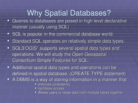 Ppt Spatial Databases Powerpoint Presentation Free Download Id6726365