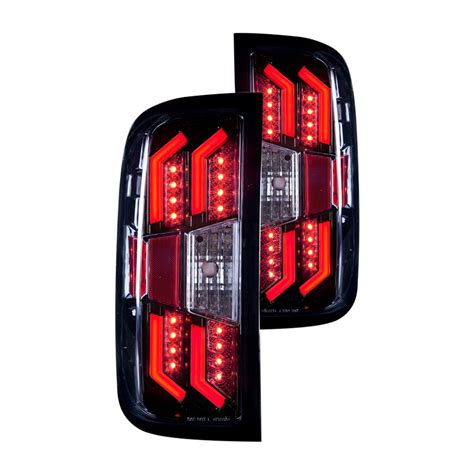 Winjet® Chevy Silverado 2015 Fiber Optic Led Tail Lights