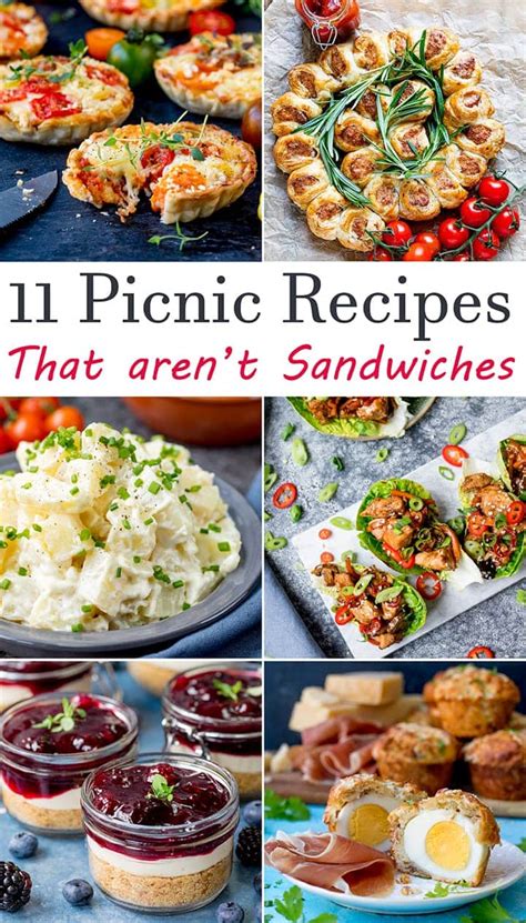 Picnic Food Ideas That Aren T Sandwiches Nicky S Kitchen Sanctuary