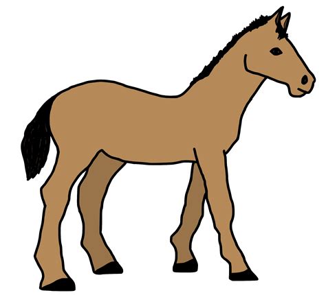 Cualquier imagen vectorial de dibujos animados de caballos está a su disposición gráfico vectorial premium Caballito clipart - Clipground