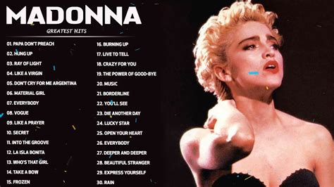 Best Songs Of Madonna Playlist Madonna Greatest Hits Album 2021