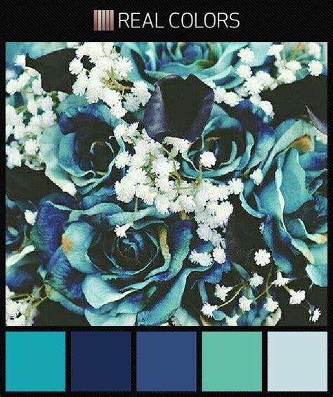 Beautiful Shades Of Blue Wedding Palette Wedding Palette Shades Of