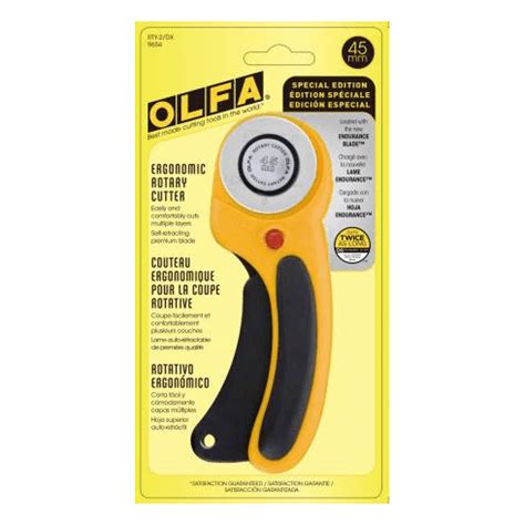 Olfa 45 Mm Deluxe Ergonomic Rotary Cutter