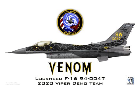 Venom F 16 Demo Team 2020 Third Offset Designs