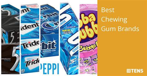 Best Chewing Gum Brands Top Ten List Thetoptens
