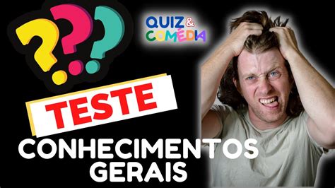 Quiz De Perguntas E Respostas Conhecimentos Gerais ENSINO