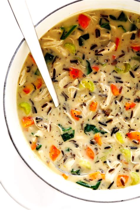 Chicken And Wild Rice Soup Recipe Rice Soup Wild Rice Soup Food