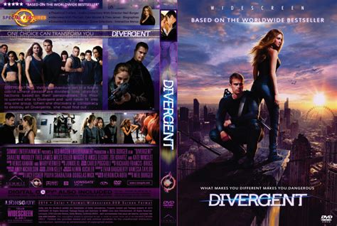 Divergent Dvd Cover 2014 R1 Custom Art