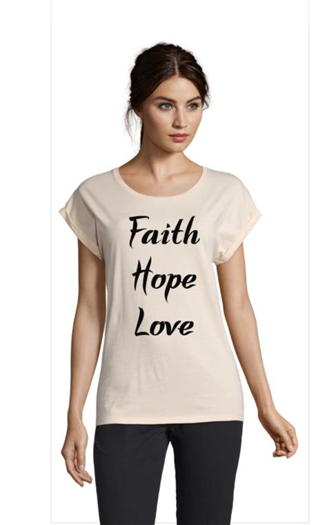 Faith Hope Love T Shirts Paradise