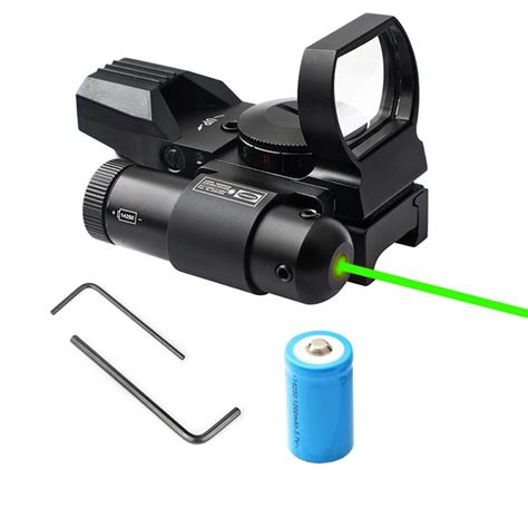 Mm Rail Riflescope Hunting Optics Holographic Green Red Dot Sight Reflex Reticle Tactical