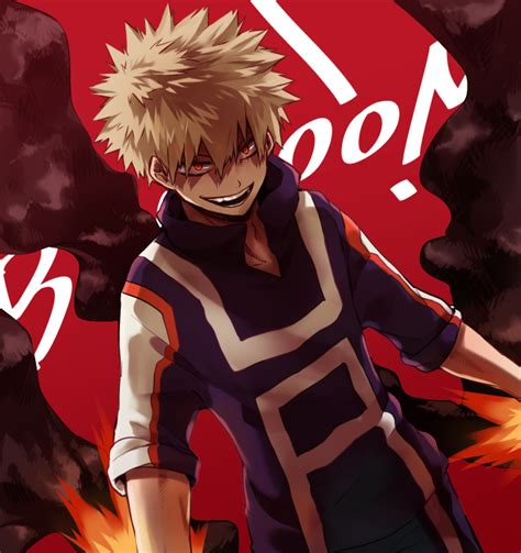 Boku No Hero Academia Katsuki Bakugou Boku No Hero Academia Hero Anime