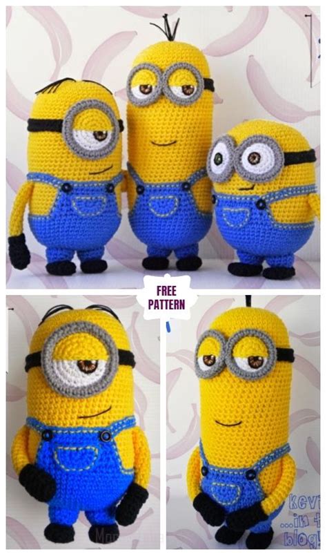 Diy Amigurumi Crochet Minion Free Patterns Minion Crochet Minion