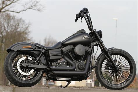 Thunderbike Big Spoke • H D Street Bob Fxdb Dyna Custom Umbau Harley