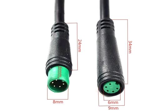 China Manufacturer M8 5pin Electric Male Female Connectors Ip66