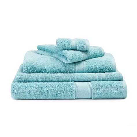 Turquoise savannah 13 pc bath accessary and cross towel set. LAWSON | Turquoise bath towels, Towel, Bath sheets