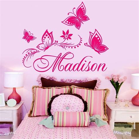 Buy Personalized Name Butterfly Wall
