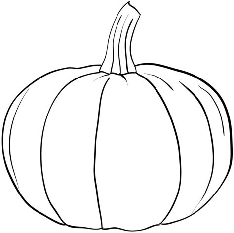 Drawing Pumpkin #166828 (Objects) – Printable coloring pages