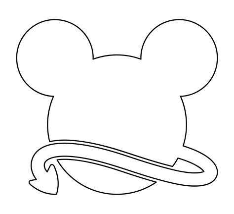 10 Best Printable Mickey Head Template Pdf For Free At Printablee