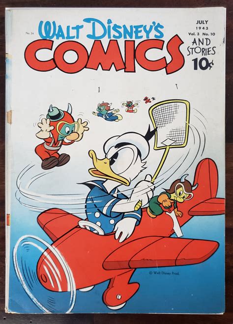 Walt Disney S Comics And Stories July Vol No Centerfold Is Comic Books