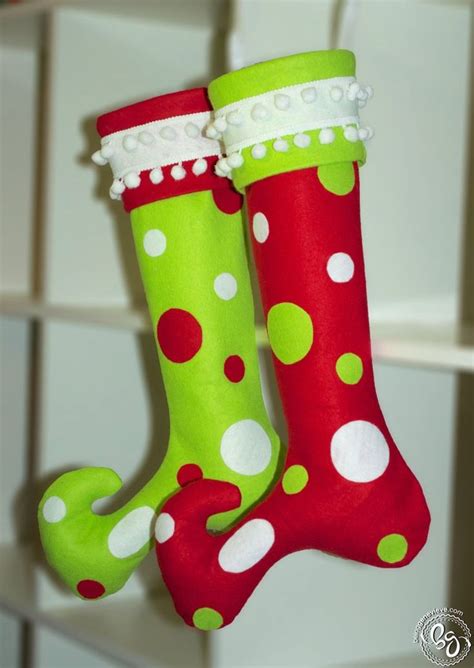 Great prices on grinch themed christmas & more. Whoville Christmas Stockings | Grinch christmas ...