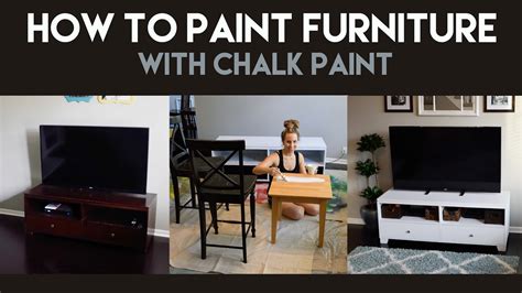 To make chalk paint furniture shiny. How to Paint Furniture with Chalk Paint - YouTube