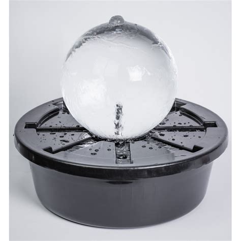 Sphere Water Fountain 45 Cm With Led Lights