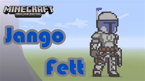 Minecraft Pixel Art Tutorial And Showcase Jango Fett