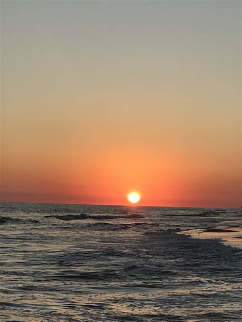Sunset This Evening Over The Gulf Of Mexico At Gulf Shores Photo