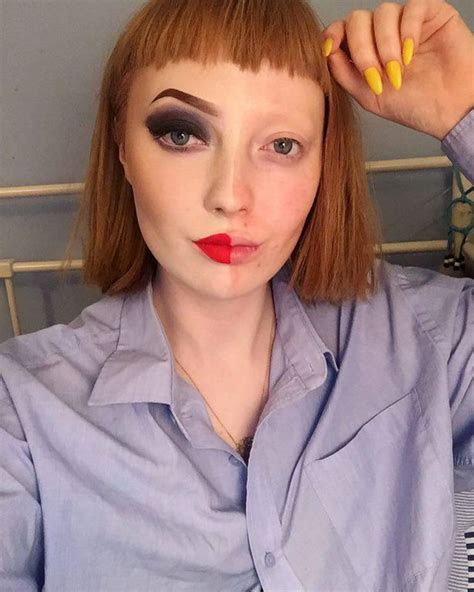 Teenager Who Posted Selfie With Make Up On Half Her Face