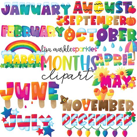 June Month Clip Art