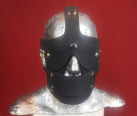 Heavy Rubber Face Mask With Detachable Eye And Mouth Covers Etsy